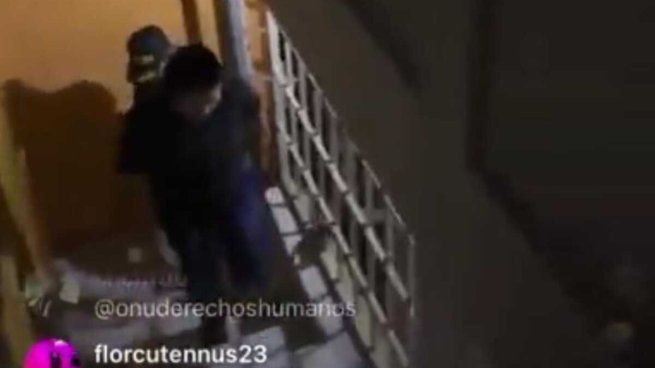 La detención de la colaboradora opositora fue registrada a través de un vivo de Instagram.