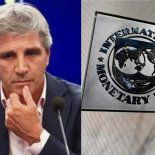 Luis Caputo logró que el FMI conceda un alivio en las metas fiscales. Luis Caputo logró que el FMI conceda un alivio en las metas fiscales.