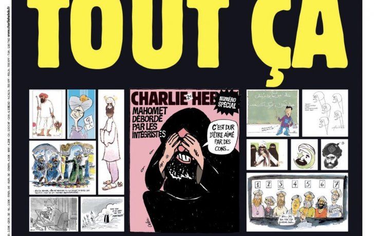 Los yihadistas que atacaron París en 2015 utilizaron como excusa las tapas de la revista Charlie Hebdo para justificar sus atentados.