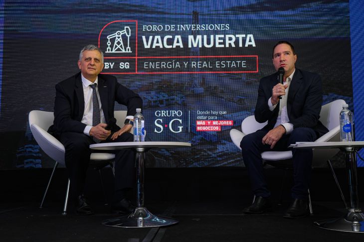 Horacio Mar&iacute;n, en el Foro de Inversiones de Vaca Muerta.