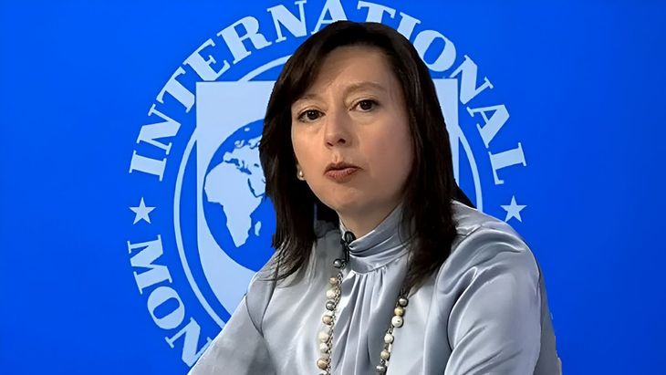 Julie Kozack, vocera del FMI. Julie Kozack, vocera del FMI.