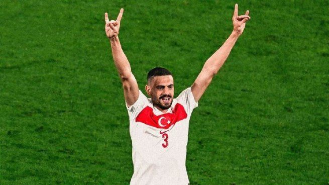 El polémico gesto pro extrema derecha de Demiral, jugador de Turquía