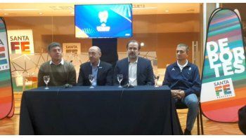 ámbito.com | Catán, Álvarez, Susbielles y Lifschitz presentaron el Mundial U17 que se jugará en Santa Fe del 30 de junio al 8 de julio.