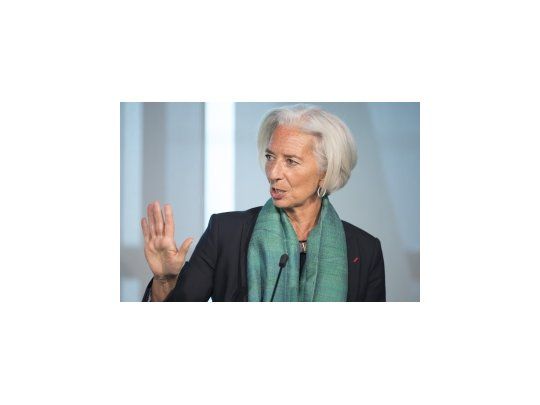 Christine Lagarde, directora gerente del FMI.