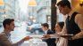 Helping the waiter lift the plates is not just a simple gesture of kindness and politeness.