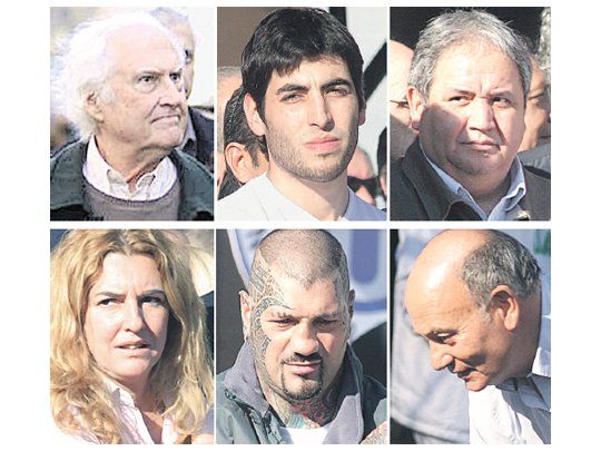 Fernando Pino Solanas, Facundo Moyano, Sergio Palazzo (Asociación Bancaria), diputada nacional Claudia Rucci, el boxeador Gonzalo «Patón» Basile, Gerónimo «Momo» Venegas.