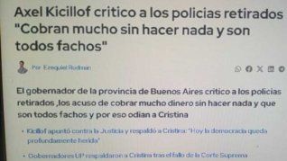 La captura falsa circuló por las redes sociales.