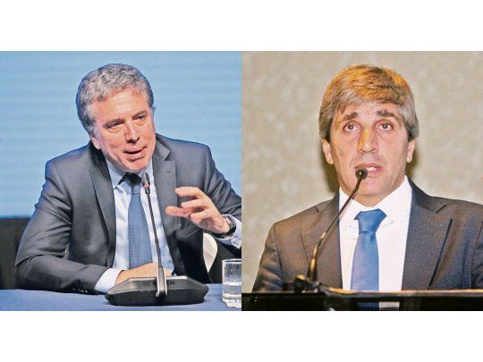 Nicolás Dujovne y Luis Caputo.