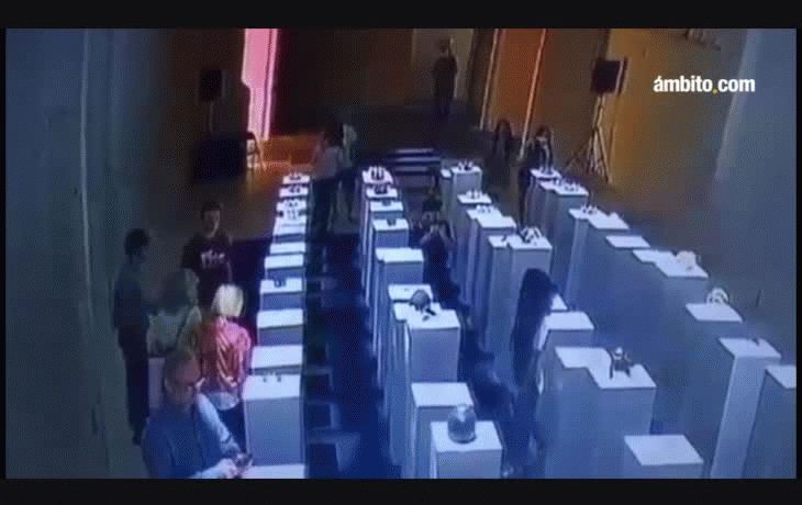 Espectacular golpe en Uruguay: roban u$s 23 mil en apenas 40 segundos