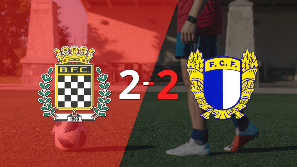 Boavista and Famalicão sealed a 2-2 draw