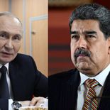 Vladimir Putin apoyó a Nicolás Maduro. Paralelamente, el socio ruso, Bielorrusia, invita al líder a venezolano a visitar su país en medio de la escalada de tensiones con EEUU. Vladimir Putin apoyó a Nicolás Maduro. Paralelamente, el socio ruso, Bielorrusia, invita al líder a venezolano a visitar su país en medio de la escalada de tensiones con EEUU.