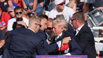 Las impactantes imágenes del tiroteo en el acto de Trump