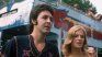 Paul and Linda McCartney with the bus in the background. Paul and Linda McCartney with the bus in the background.