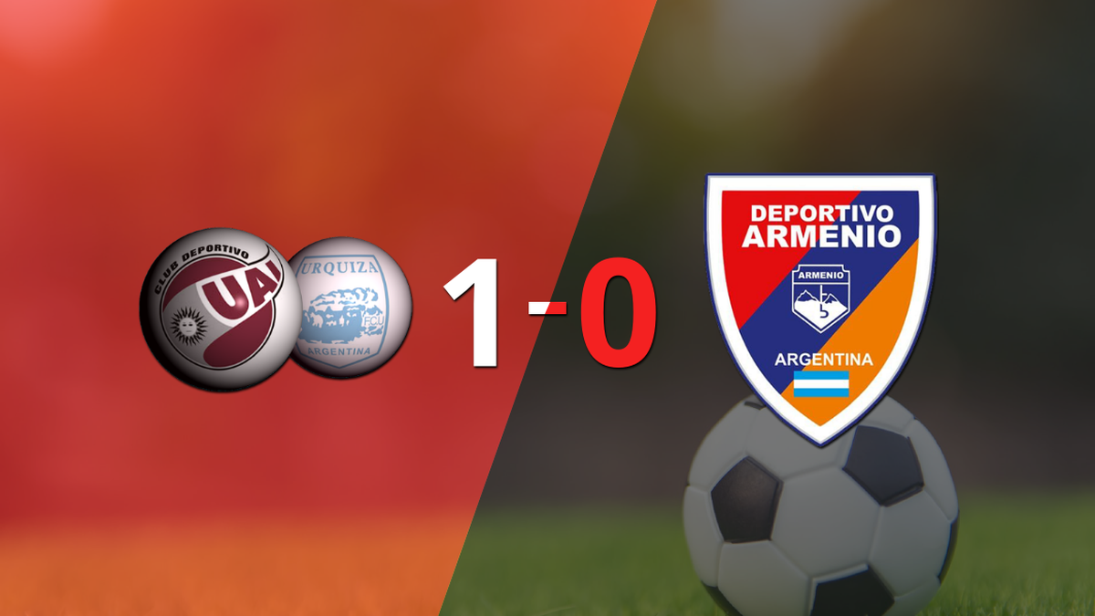 UAI Urquiza defeated Dep. Armenian by the minimum