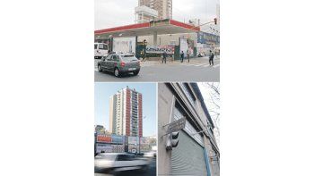 ámbito.com | Arriba.: Córdoba y Bulnes, esquina que supo albergar a una estación de servicio.Abajo-Izq.: Monroe y Libertador. Había un lavadero de autos. Abajo-der: Izq.: Córdoba y Bulnes, esquina que supo albergar a una estación de servicio.Der.: Monroe y Liberta