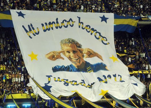 Una Bombonera llena de emoción despidió a Palermo en su homenaje (foto 6)