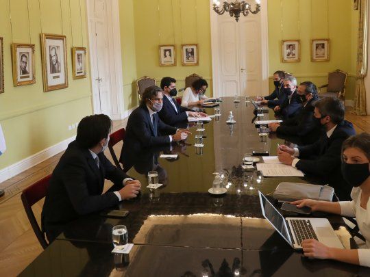 El gabinete de promoción federal se reunió en Casa Rosada