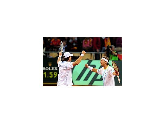 Nalbandian y Schwank formaron la última pareja de dobles, pero el unquillense podría jugar también en singles.