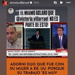 Villarruel, sin censura, apuntó contra el jefe de Gabinete por su viaje a Nueva York. Villarruel, sin censura, apuntó contra el jefe de Gabinete por su viaje a Nueva York.