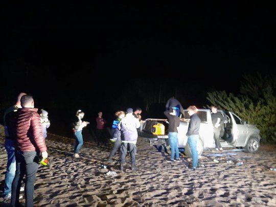 Se secuestraron equipos de sonido y los organizadoresfueron demorados