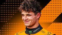 Lando Norris hizo el mejor tiempo en la prueba de clasificación que fue complicada por las condciones climáticas que provocó varios accidentes.