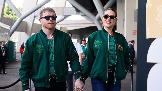 Saúl Canelo Álvarez y Fernanda Gómez no escatimaron gastos ni lujos para el bautismo de su hija menor Eva Victoria.