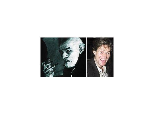 Intérprete de La sombra del vampiro.