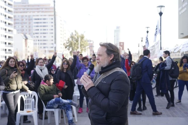 Marcelo Guagliardo, secretario general de ATEN.