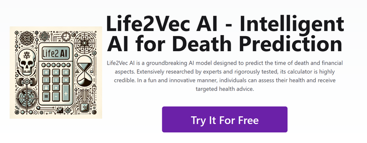 La calculadora de la muerte ofrece una prueba completamente gratuita. La calculadora de la muerte ofrece una prueba completamente gratuita.