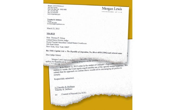 ámbito.com | Copy de  la misiva enviada ayer al juez Thomas Griesa en nombre de fondos buitre de segunda generación (ver texto completo en ámbito.com).