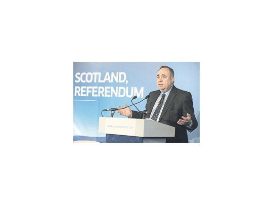 El gobernante regional escocés, Alex Salmond, anunció ayer su plan para buscar la independencia de ese territorio del Reino Unido. La emancipación total o, al menos, una mayor autonomía son sus apuestas para 2014.