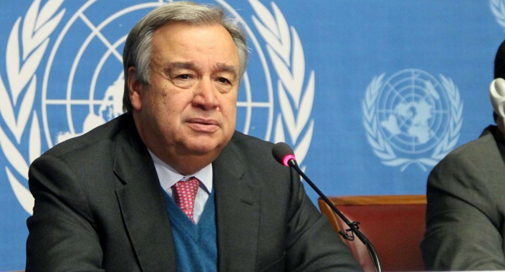 Antonio Guterres, secretario general de la ONU.