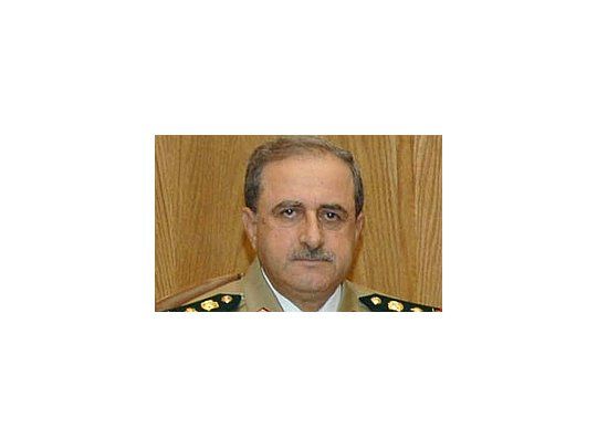 El ministro sirio de Defensa, general Daud Rajha.