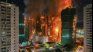 El incendio afecta un complejo que tiene 1984 viviendas en total.