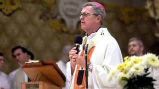 Jorge García Cuerva ofició una misa en recuerdo del papa Francisco. Jorge García Cuerva ofició una misa en recuerdo del papa Francisco.