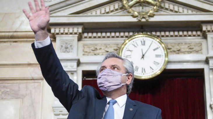 Alberto Fernández dijo que la pandemia
