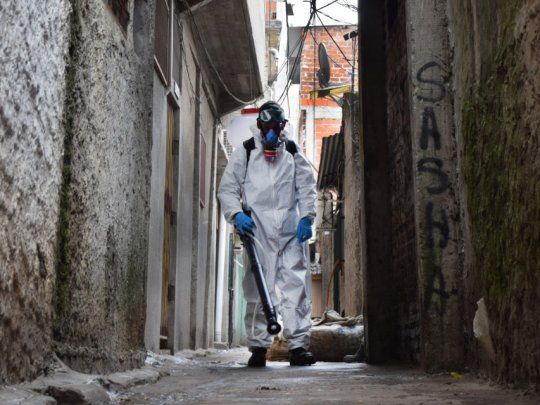 Récord diario de casos de coronavirus en el país.