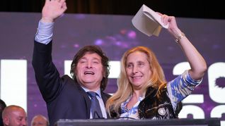 Javier Milei pidió el voto a los electores de Juntos por el Cambio.