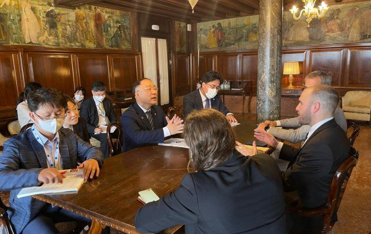Cumbre del G20: Martín Guzmán comenzó su agenda en Venecia