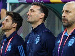 Scaloni, emocionado y feliz: Argentina está en el pedestal del fútbol