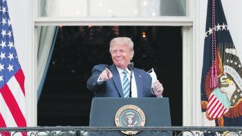 trump afirma haberse recuperado del covid-19 y vuelve a los mitines de campana : soy inmune