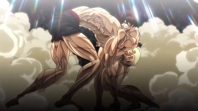 Baki Hanma vs Kengan Ashura, el animé que te atrapará por tan solo una hora.&nbsp;