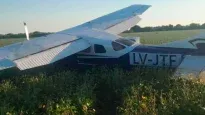 La aeronave estaba abandonada e iniciaron una investigación.