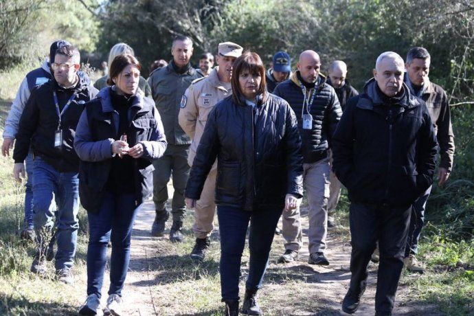 Patricia Bullrich reorganizó el operativo de búsqueda de Loan Danilo Peña.