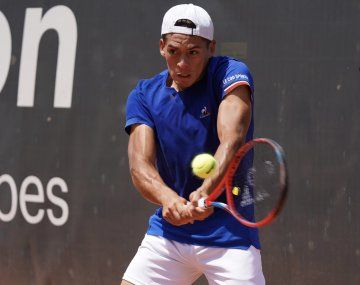 Báez se metió en cuartos de final del ATP 250 de Lyon.