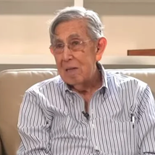 Cuauhtémoc Cárdenas en su última entrevista pública, hace dos meses.