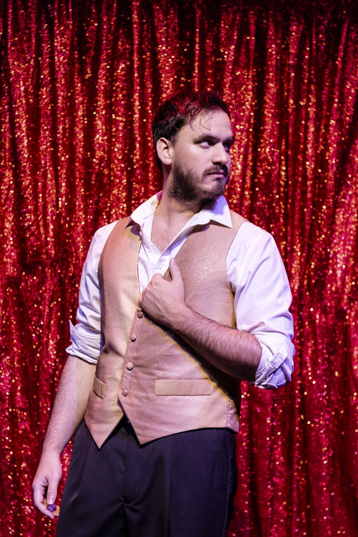 Agustín Iannone is one of the protagonists of the musical that returns to Castor y Plux in San Telmo on Friday. Agustín Iannone is one of the protagonists of the musical that returns to Castor y Plux in San Telmo on Friday.