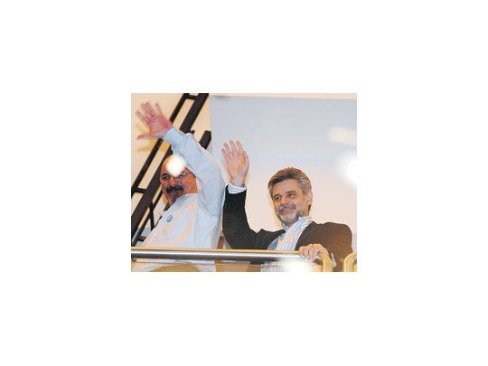 Daniel Filmus y Carlos Tomada, la fórmula K que padece las críticas de los kirchneristas.