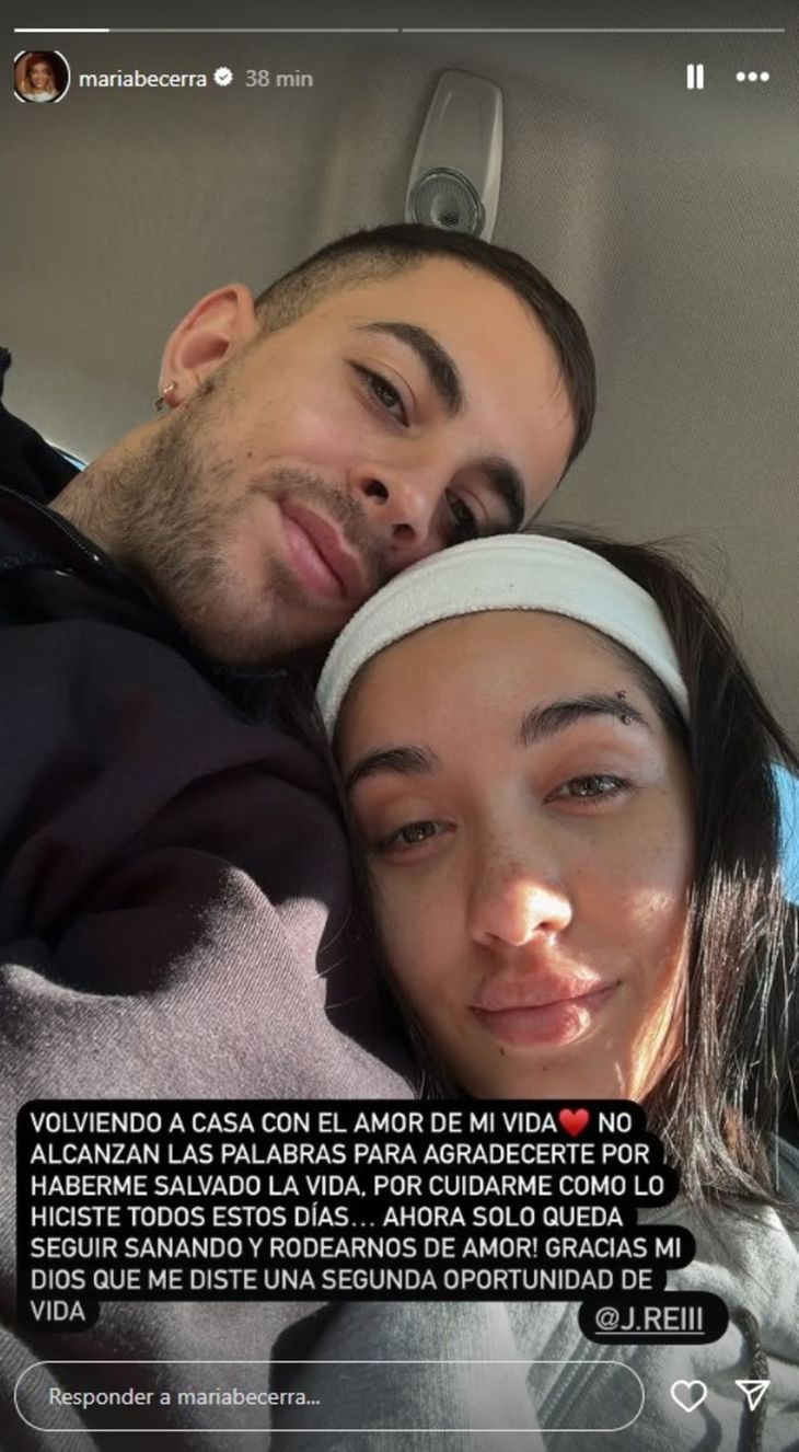 María Becerra broke the silence after hospitalization and told how her health is and what will happen to her musical future