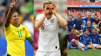 Brasil Inglaterra e Italia comenzaron con el pie derecho el Mundial Femenino.